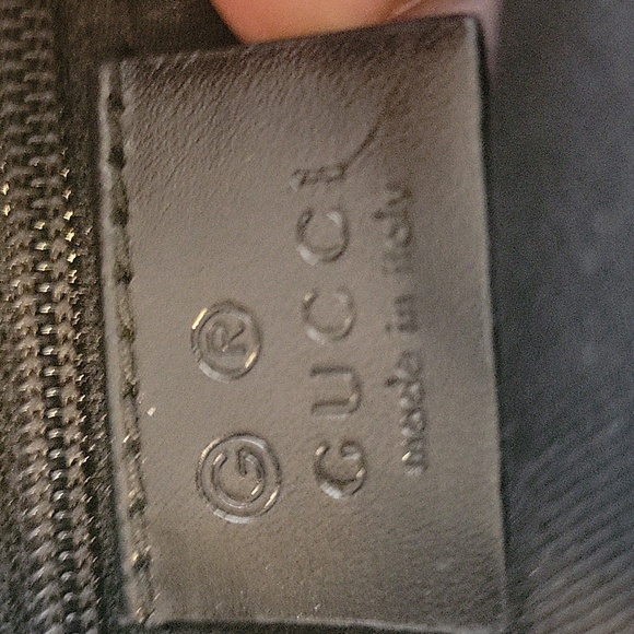 Gucci black tote with chain handle - Picture 5 of 6